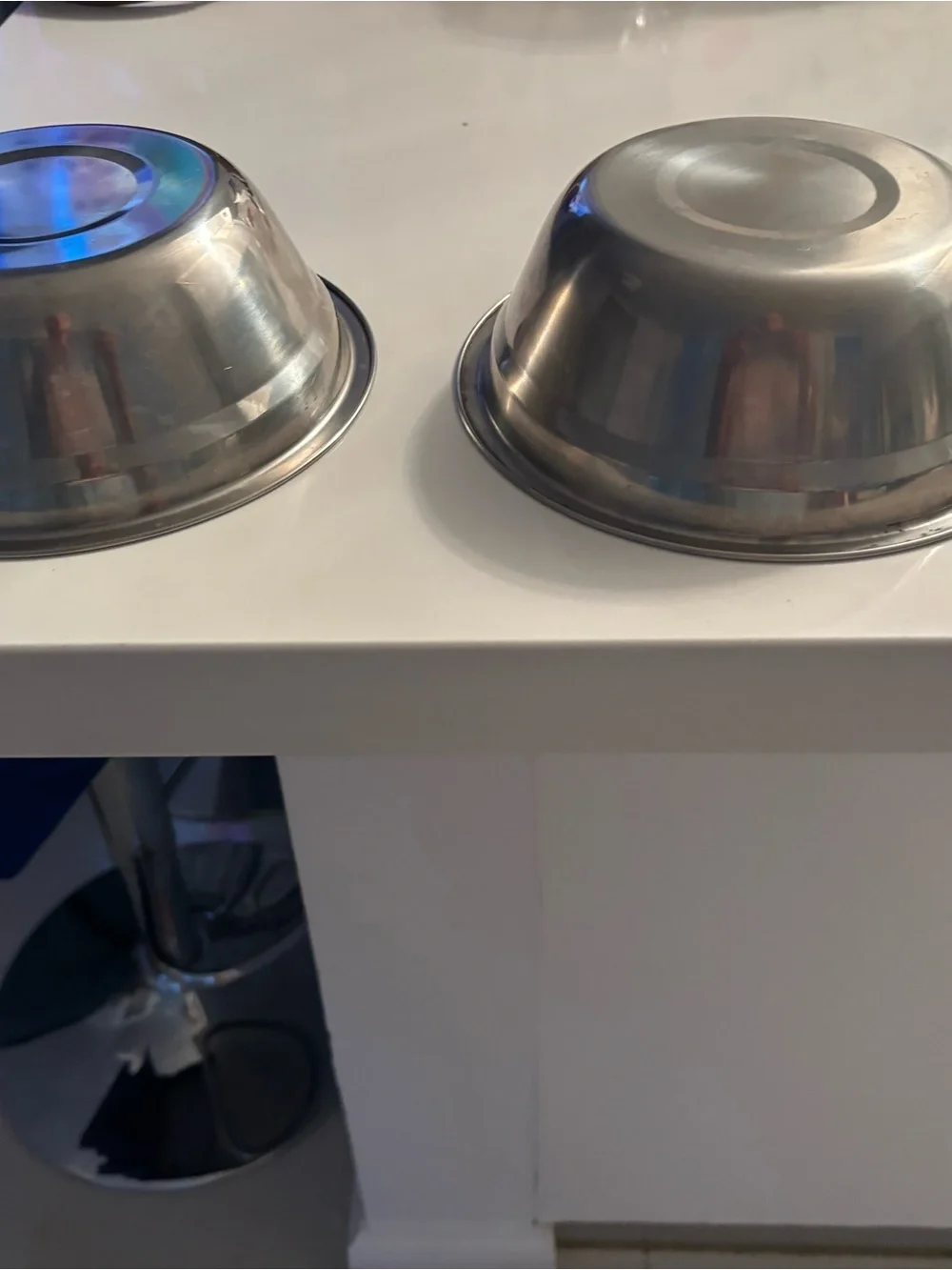 Stainless Steel dog  Bowls- Silver 2
